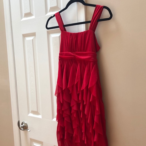 girls red dress size 14